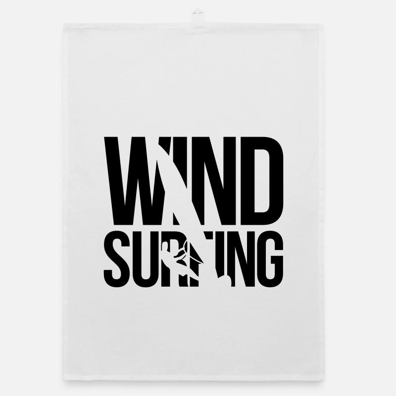 windsurfing Organic dish towel