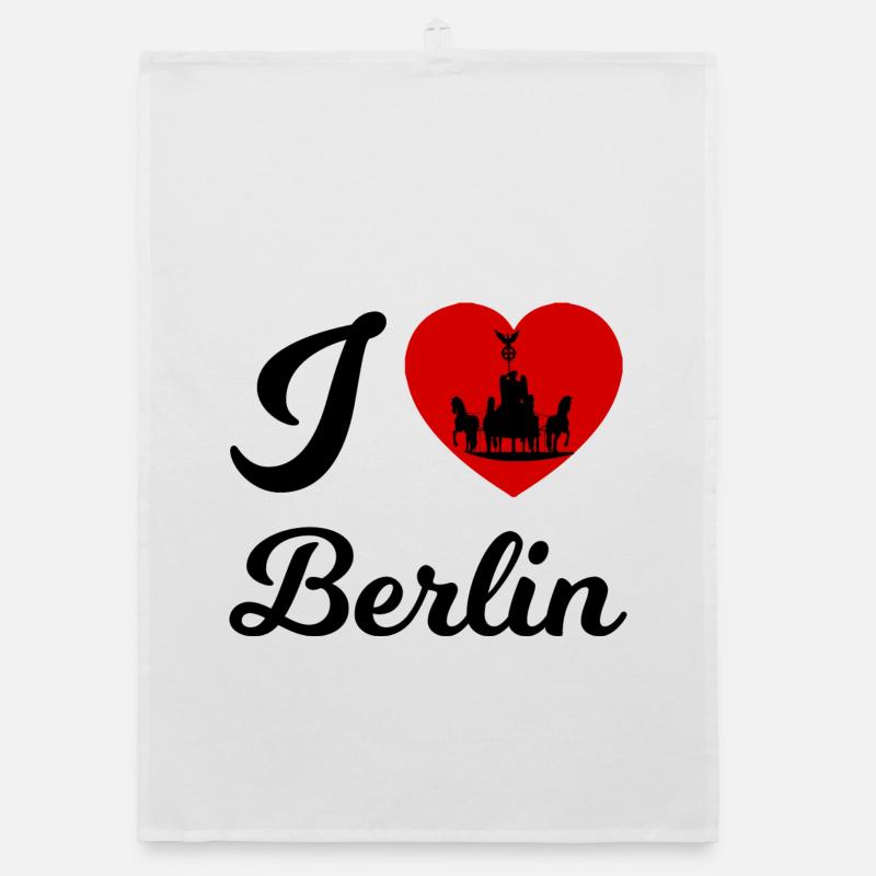 Berlin Germany Organic dish towel