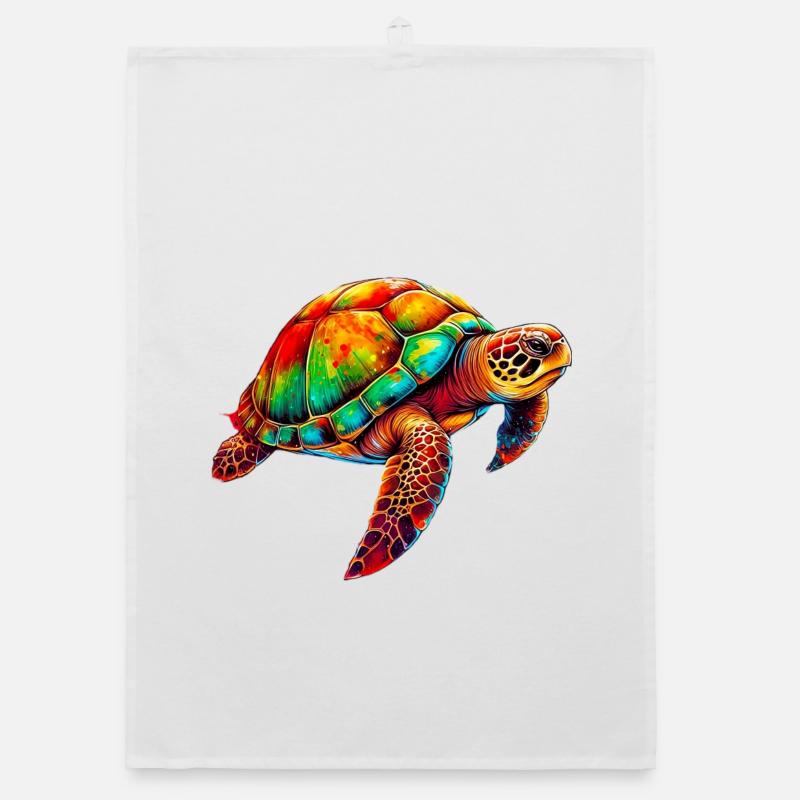 Turtle Organic dish towel