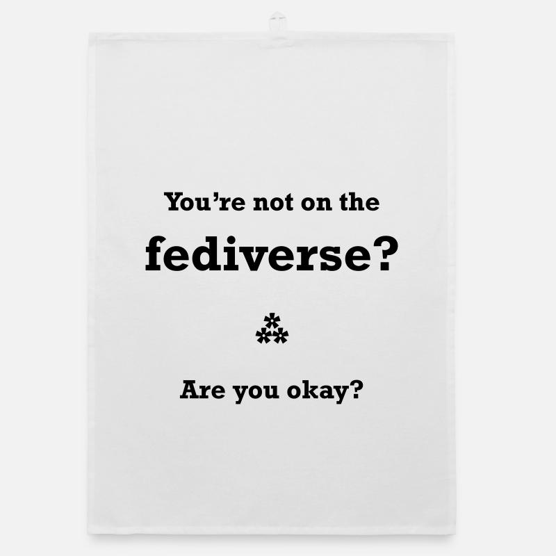 Fediverse Organic dish towel