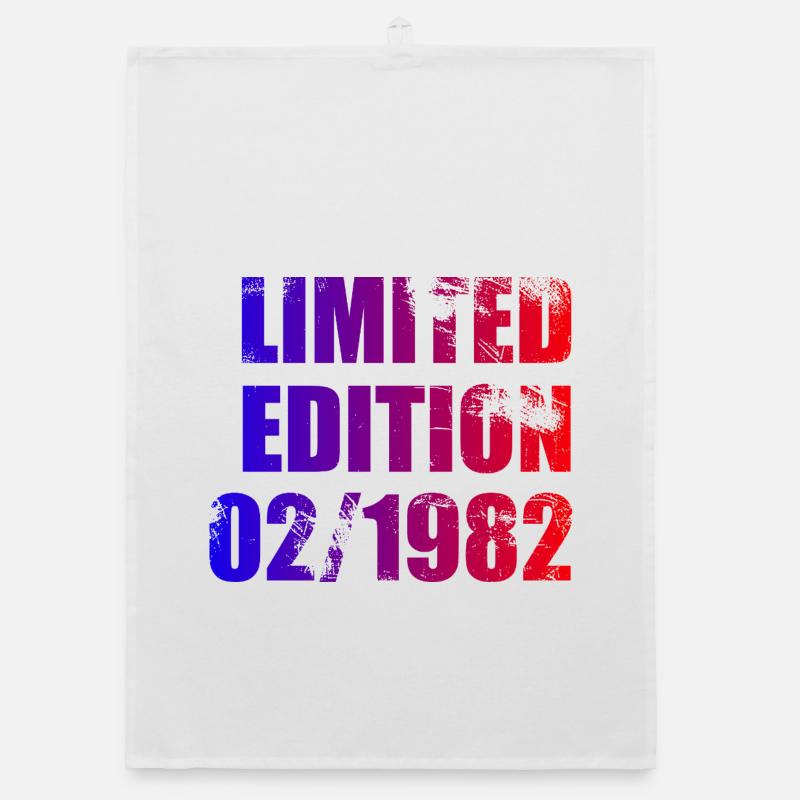 44e anniversaire Édition Limitée 02/1982 Torchon bio