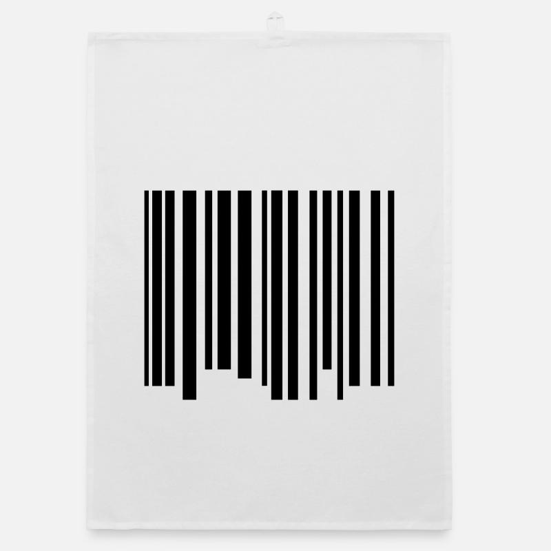 Barcode Organic Geschirrtuch