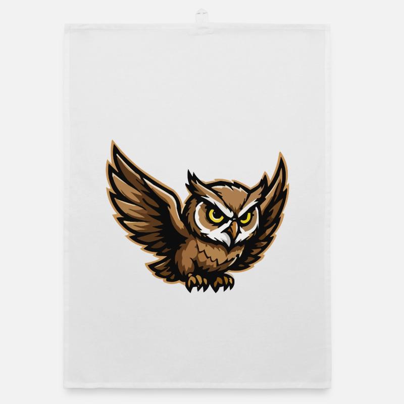 Tempête d’ailes NightOwl Torchon bio