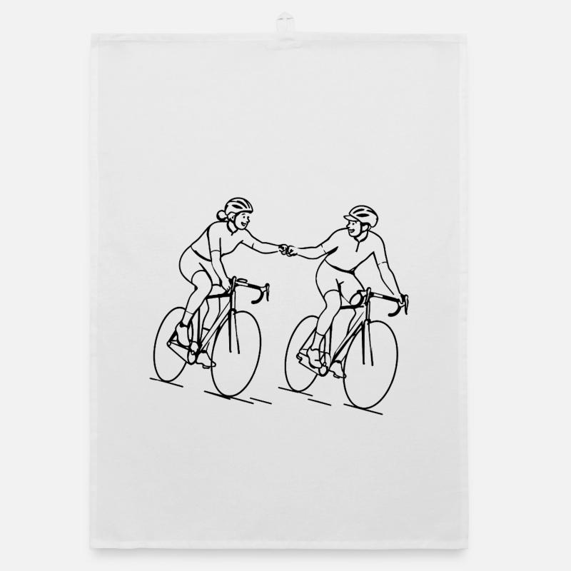 Vélo de route ensemble Torchon bio