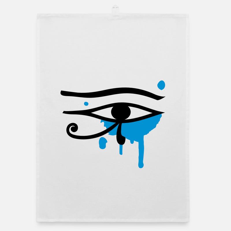 L'oeil d'Horus Torchon bio