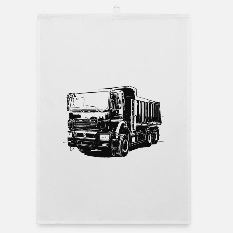 KAMAZ - КАМАЗ tipper Organic dish towel
