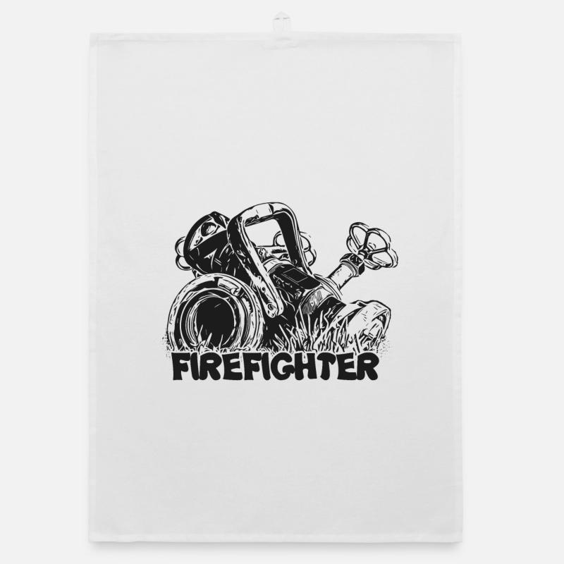 Firefighter Organic dish towel