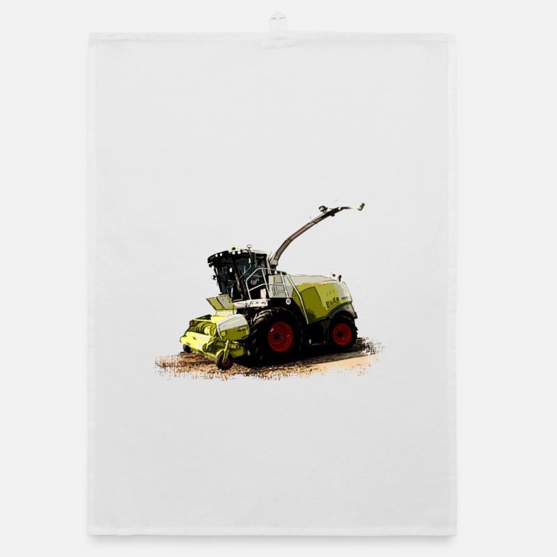 Claas Jaguar 930 Combine Harvester Organic dish towel