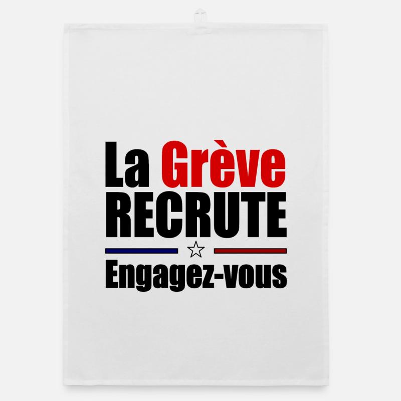 La grève recrute mobilisation Torchon bio