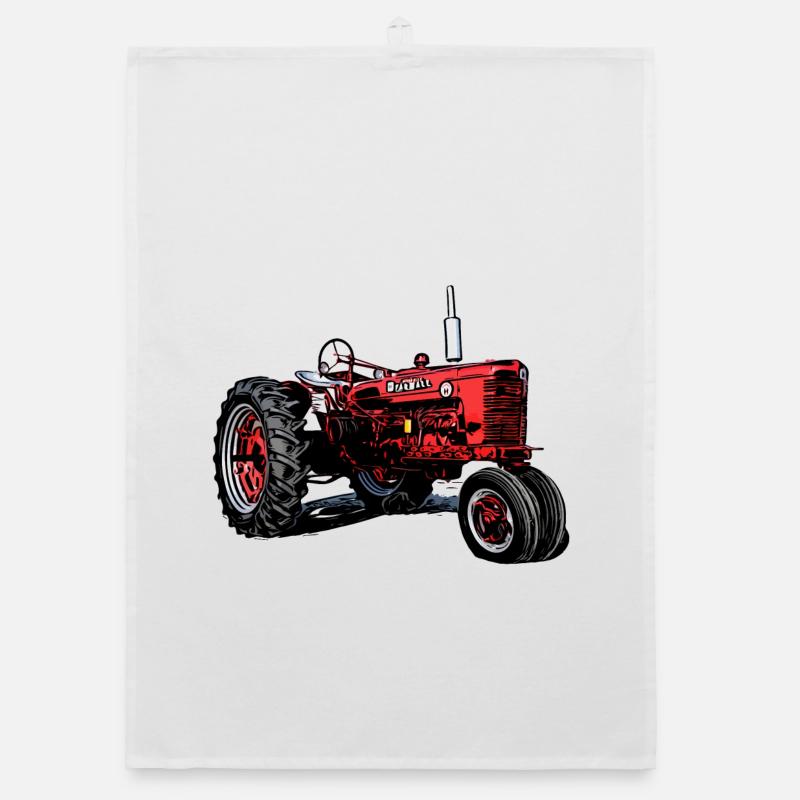 Tractor H Organic dish towel
