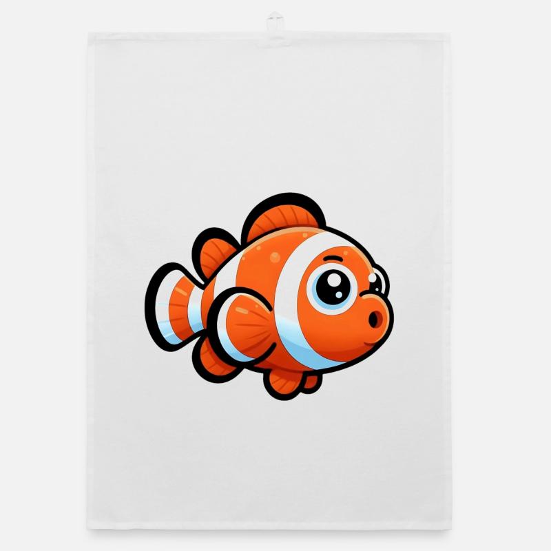 Clownfish Organic dish towel
