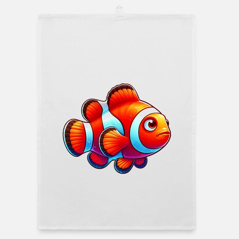 Clownfish Organic dish towel