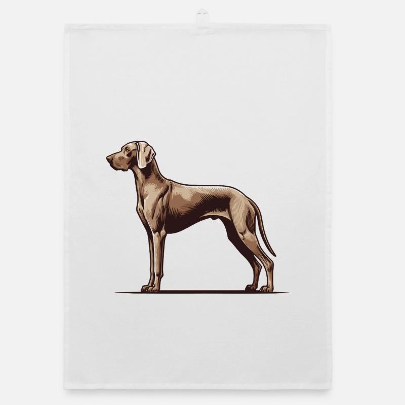 Weimaraner Torchon bio
