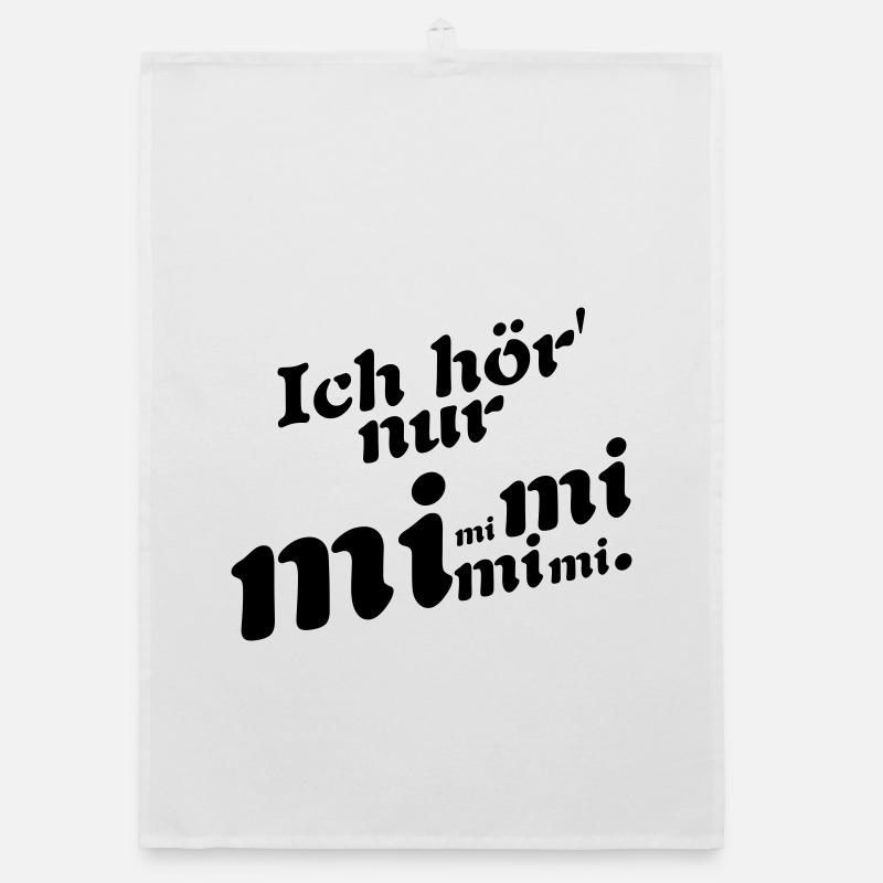 I only hear Mimi! Organic dish towel