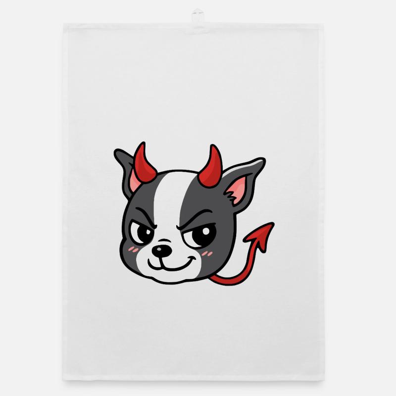 Boston - Devil Organic dish towel