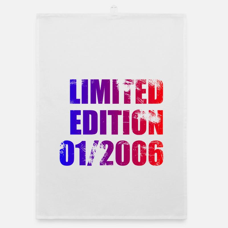 20e anniversaire Édition Limitée 01/2006 Torchon bio