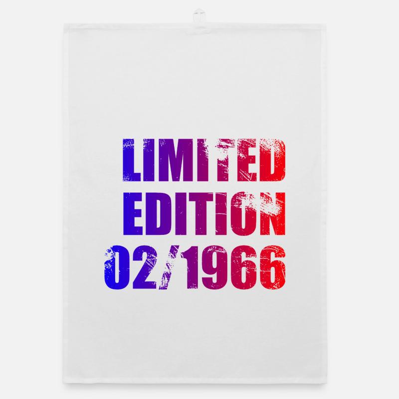 60e anniversaire Édition Limitée 02/1966 Torchon bio