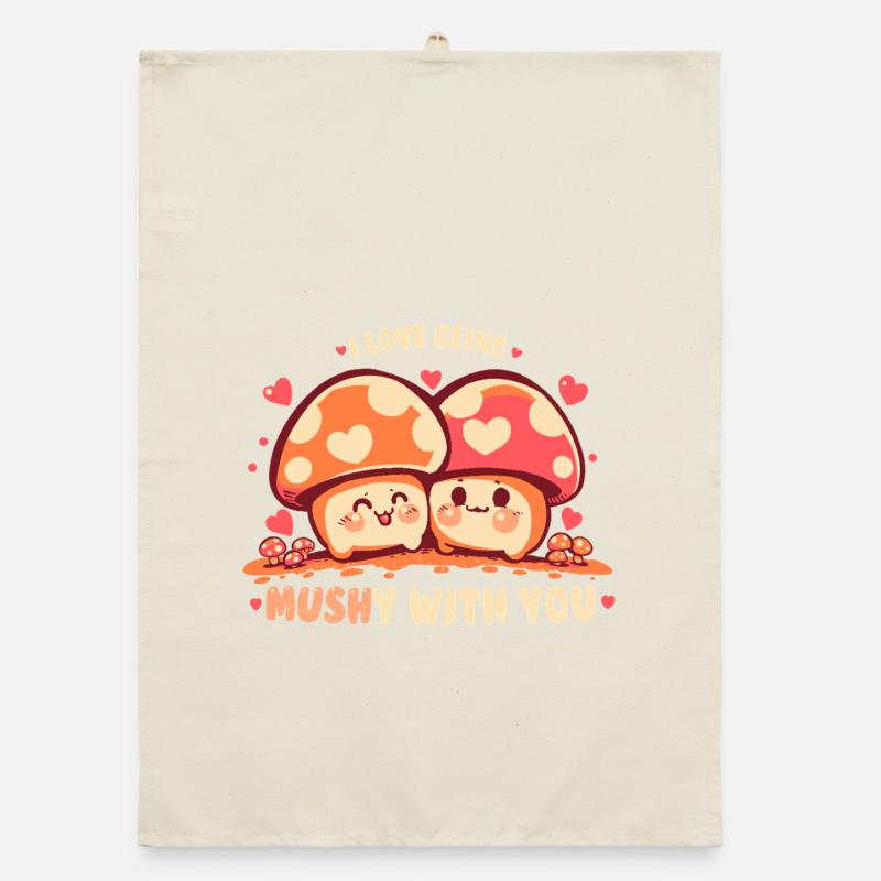 Mit dir MUSHy sein Organic Geschirrtuch