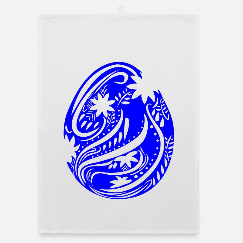 Easter egg, Easter Organic dish towel