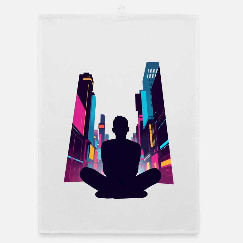 Zen dans la Cité Néon Torchon bio