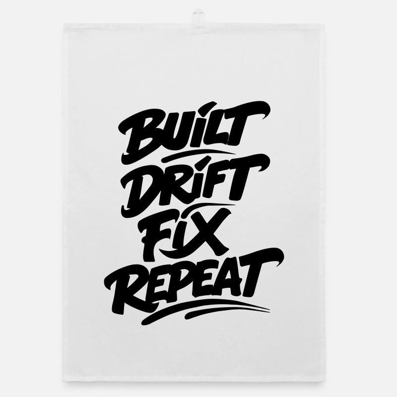 Built Drift Fix Repeat v2 Organic dish towel