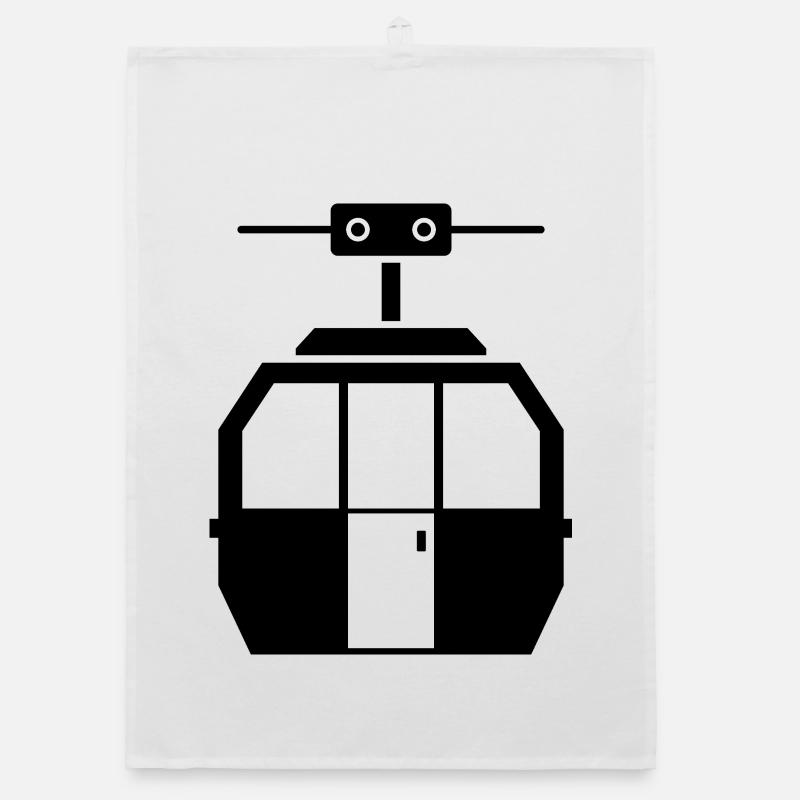 Cable car Organic dish towel