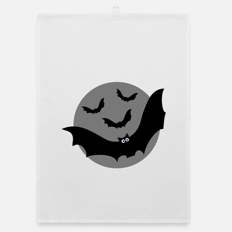 Bats Organic dish towel