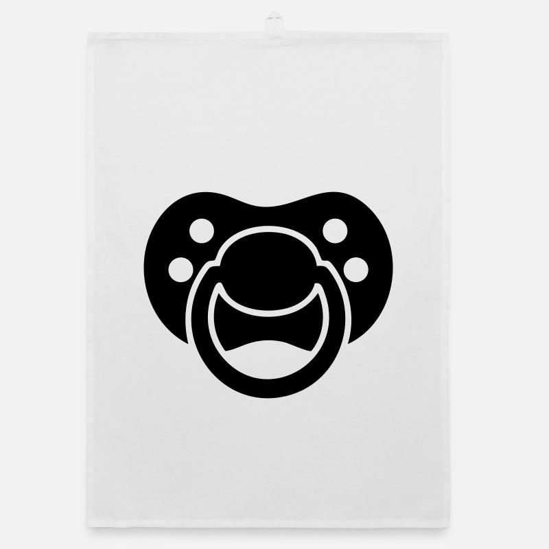 Pacifier Silhouette – Baby Design Organic dish towel