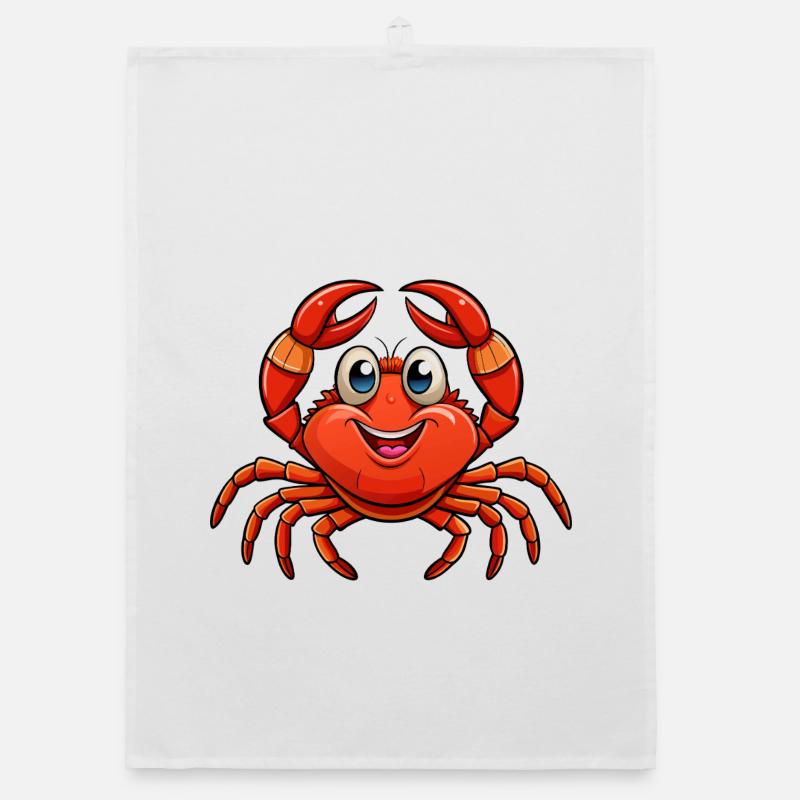 Krabbe Organic Geschirrtuch