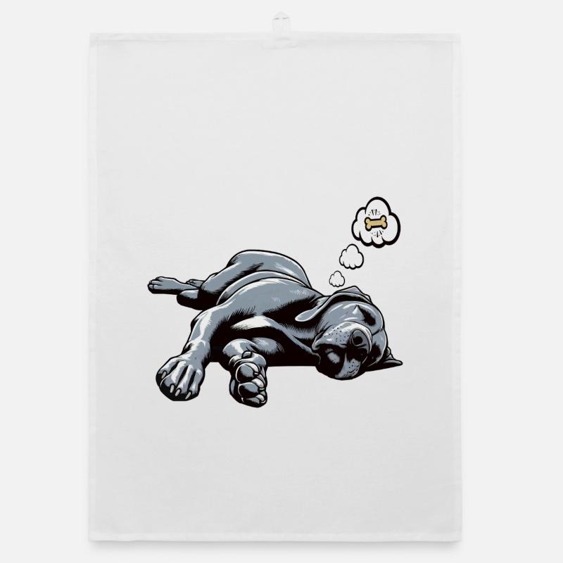Great Dane Great Dane Owner Great Dane Fan Organic dish towel