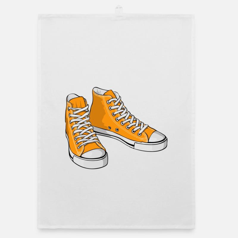 Baskets oranges Torchon bio