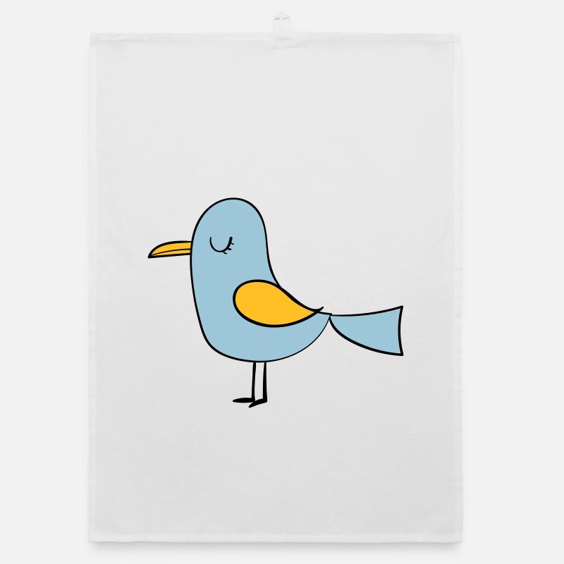 bird Organic dish towel