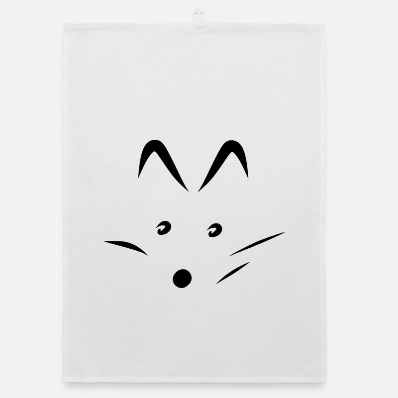 Fox Organic dish towel