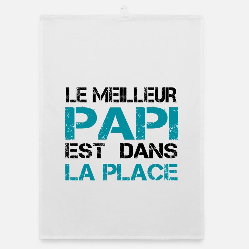 Papi La Place Typo Tee Torchon bio