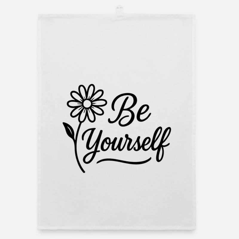 be yourself Organic dish towel