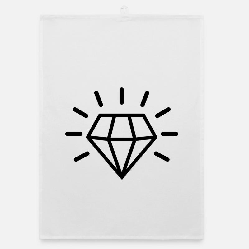diamond Organic dish towel