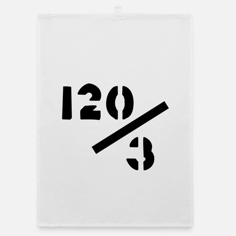 40 years - 120/3 Organic dish towel