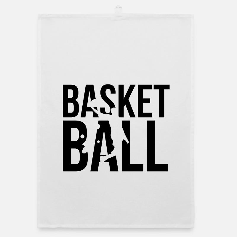 basket-ball Torchon bio