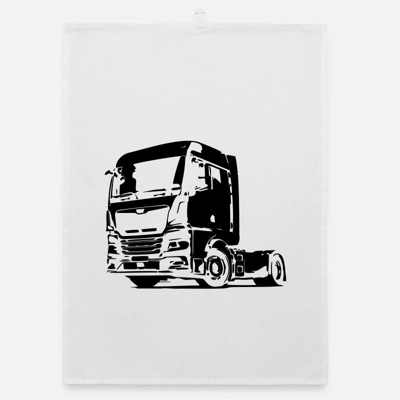 Deutscher LKW Organic Geschirrtuch