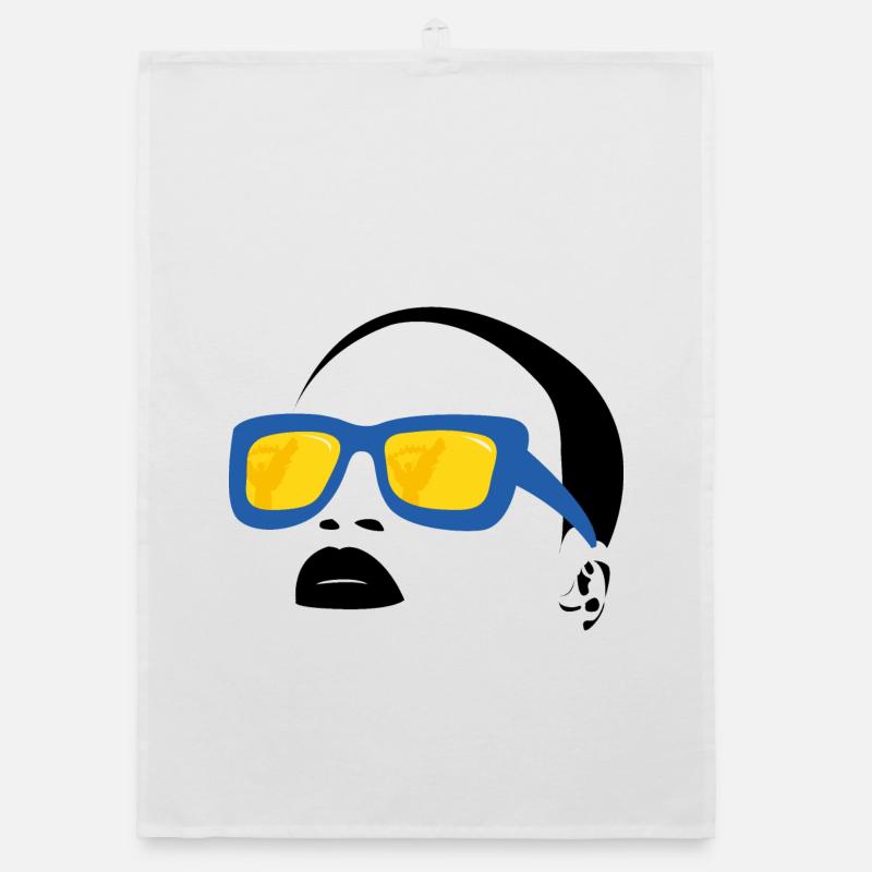 Conception de lunettes de plage et de soleil Torchon bio