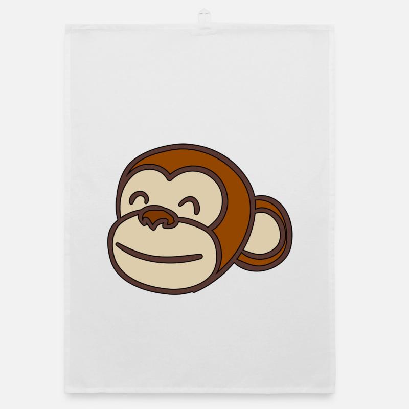 Monkey Head Organic dish towel