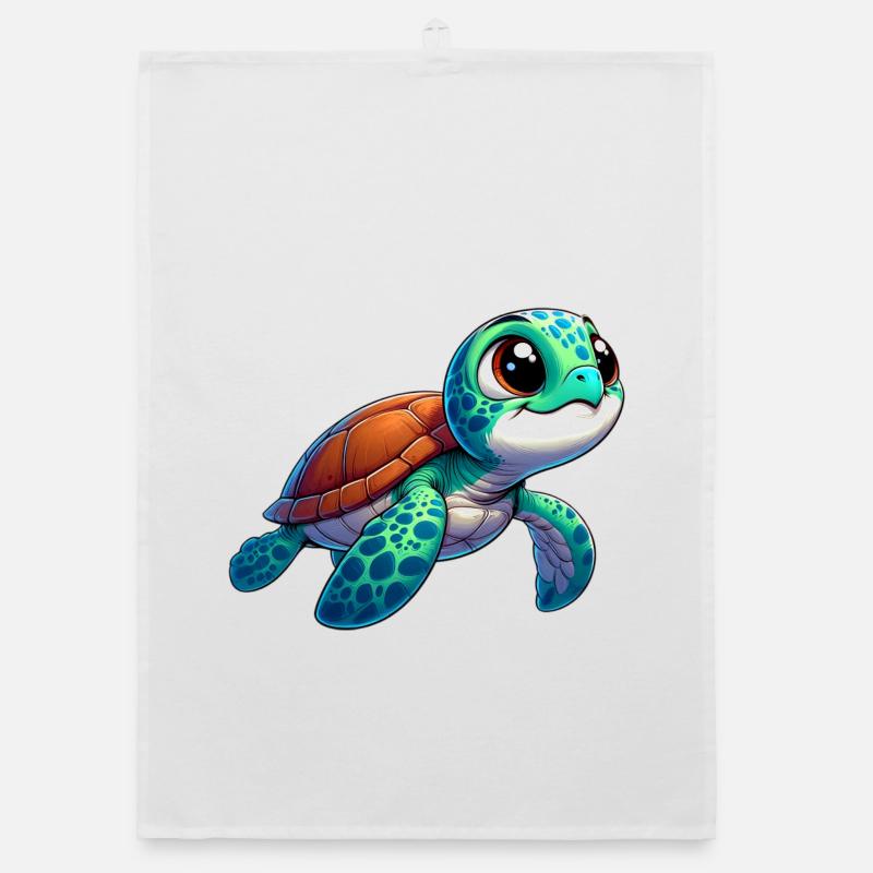 Turtle Organic dish towel