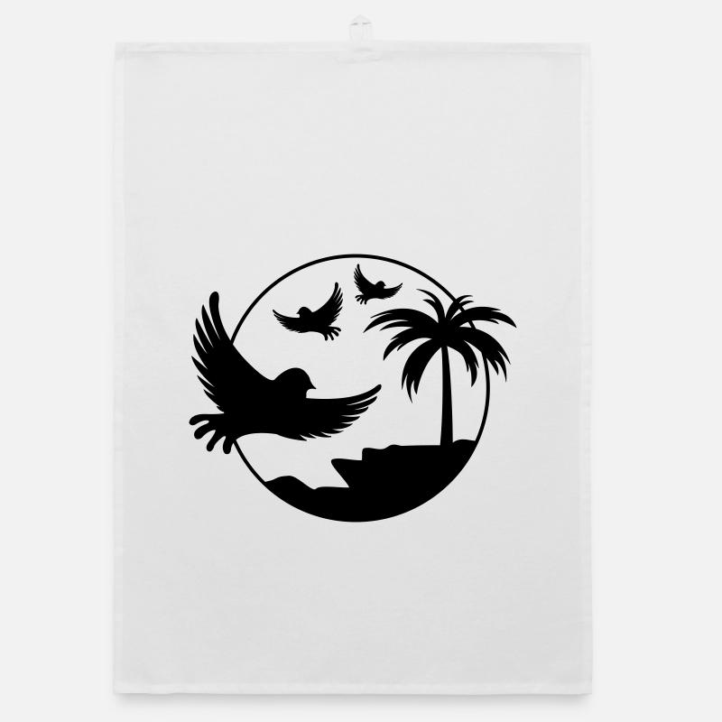 Oiseaux de l’île paradisiaque Torchon bio