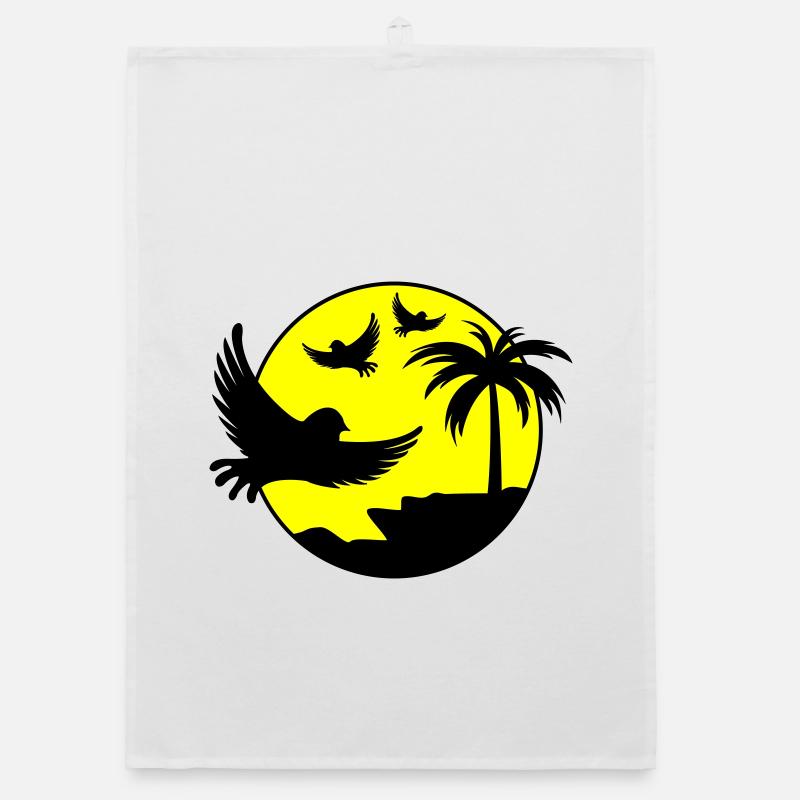 Oiseaux de l’île paradisiaque Torchon bio