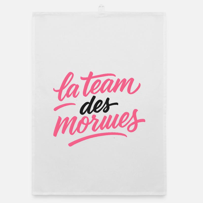 La Team des Morues Script Rose Torchon bio
