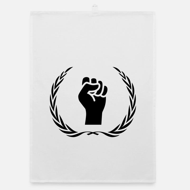 Couronne de poing de main Torchon bio