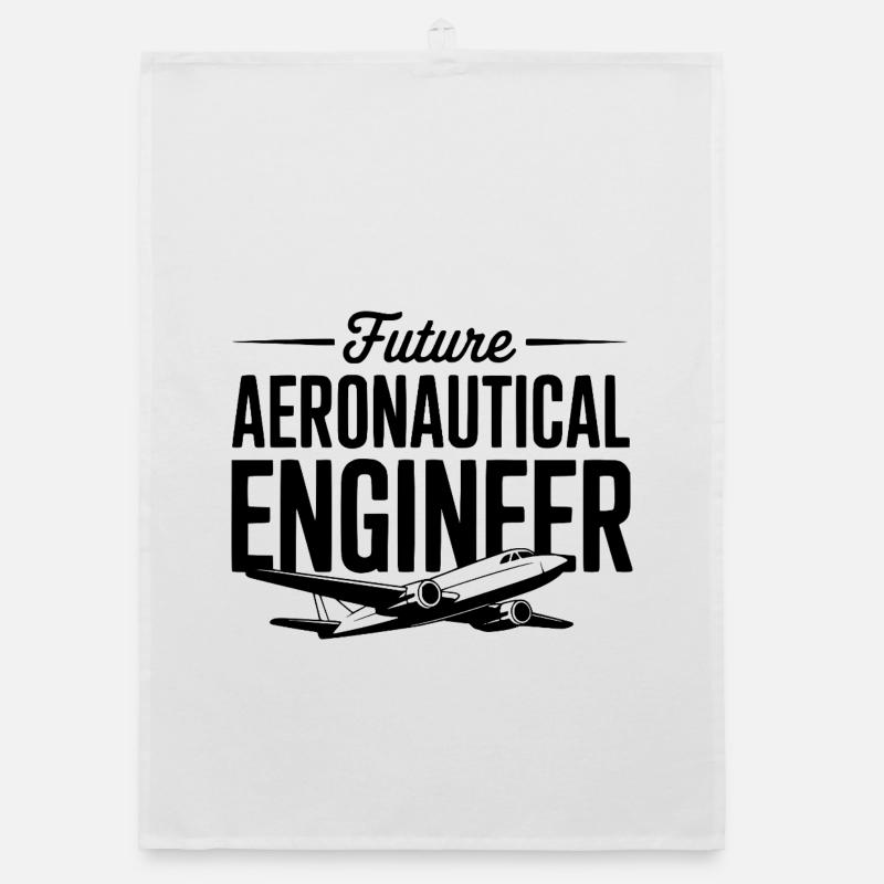 Future Aeronautical Engineer Organic dish towel