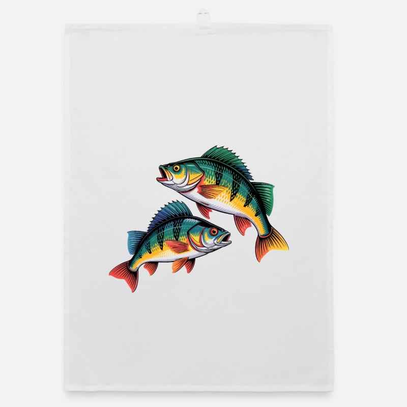 two perch Organic dish towel