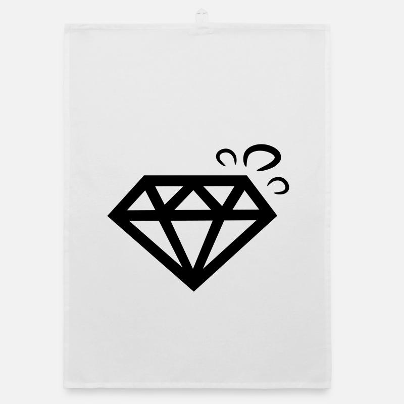 diamond Organic dish towel