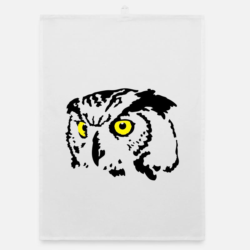 Owl Organic dish towel